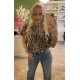 Jules & Julia signature top leopard