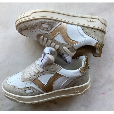 Goud Victoria Sneakers Dames Victoria Damessneaker Jules En Julia