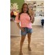 Leo shirt roze