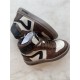 Pinocchio sneaker bruin