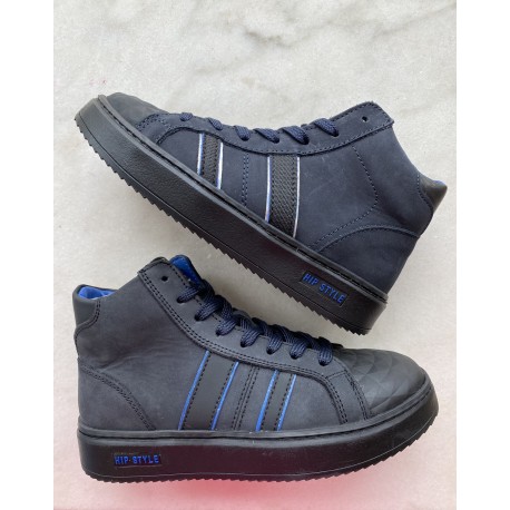 Hip sneaker donkerblauw