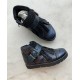 Hip sneaker fringes glitter