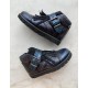 Hip sneaker fringes glitter