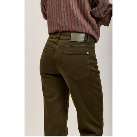 Toxik jeans straight bruin