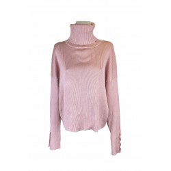 Pull ribbed pink