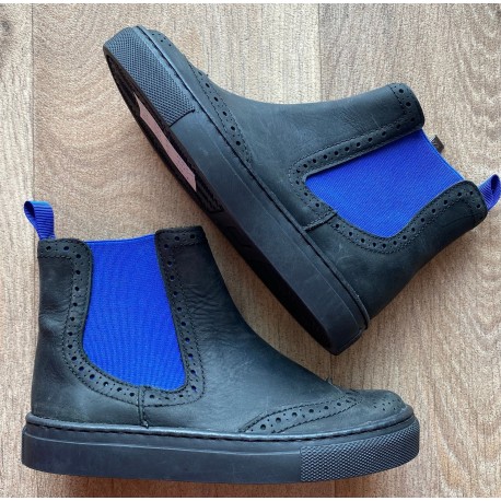 Eli sneaker blauw/zwart