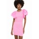 J&J signature jurk pink frunch
